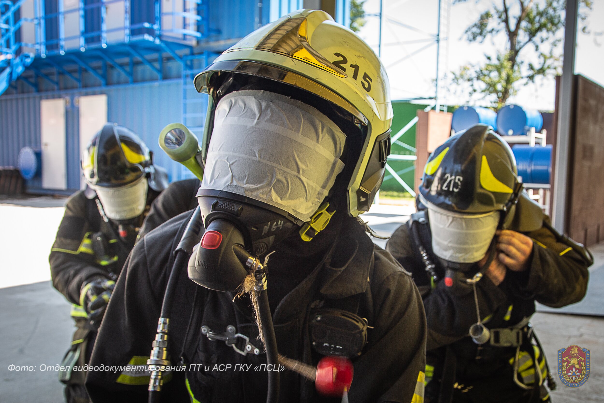 Московские пожарные и спасатели повысили профессиональное мастерство