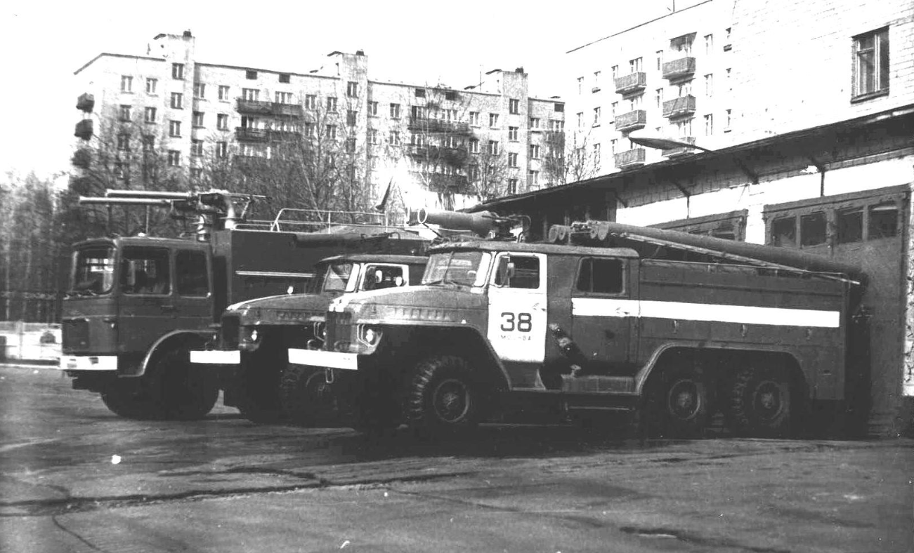 Интервью о пожарной охране Московского гарнизона