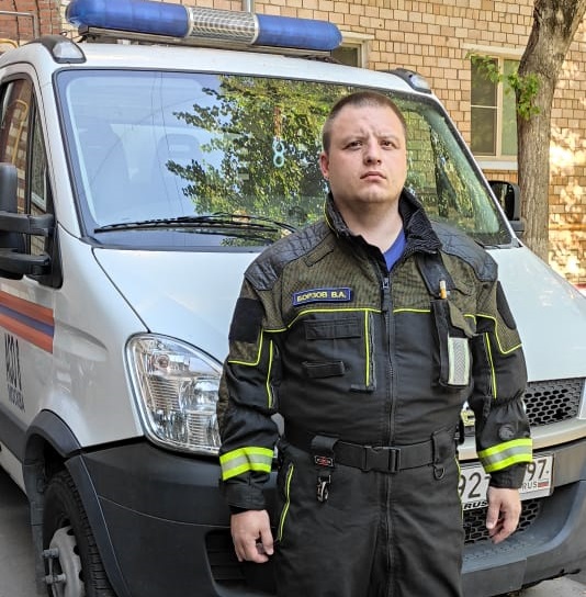 Интервью с начальником аварийно-спасательного отряда № 8 Виктором Александровичем Борзовым