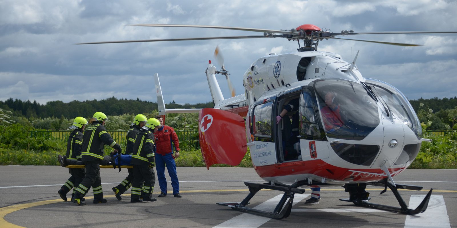За три месяца сотрудники Московского авиационного центра спасли 154 человека