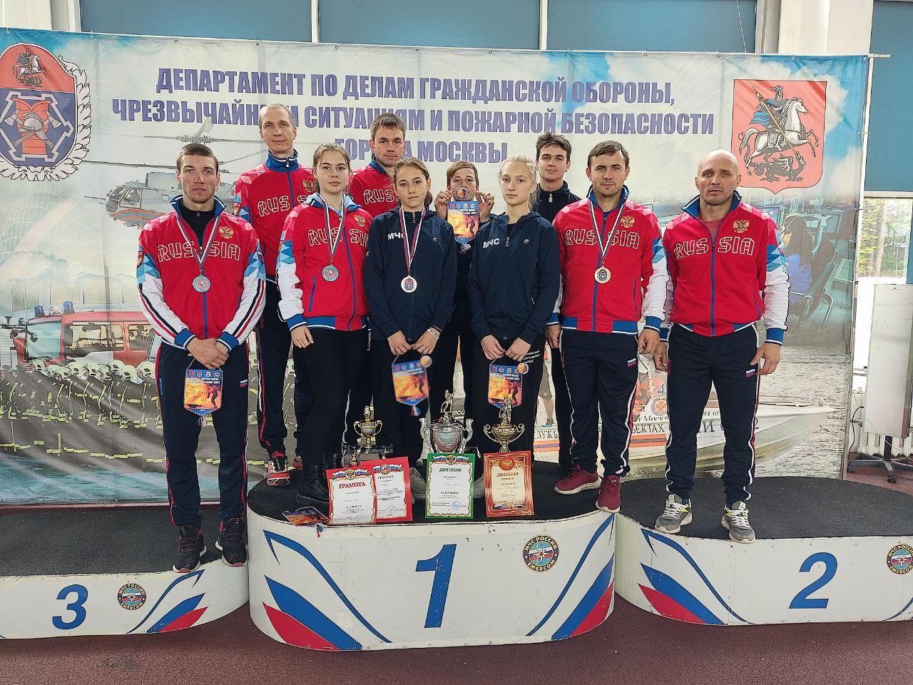 В Москве завершены Первенство Москвы и Чемпионат по пожарно-спасательному спорту