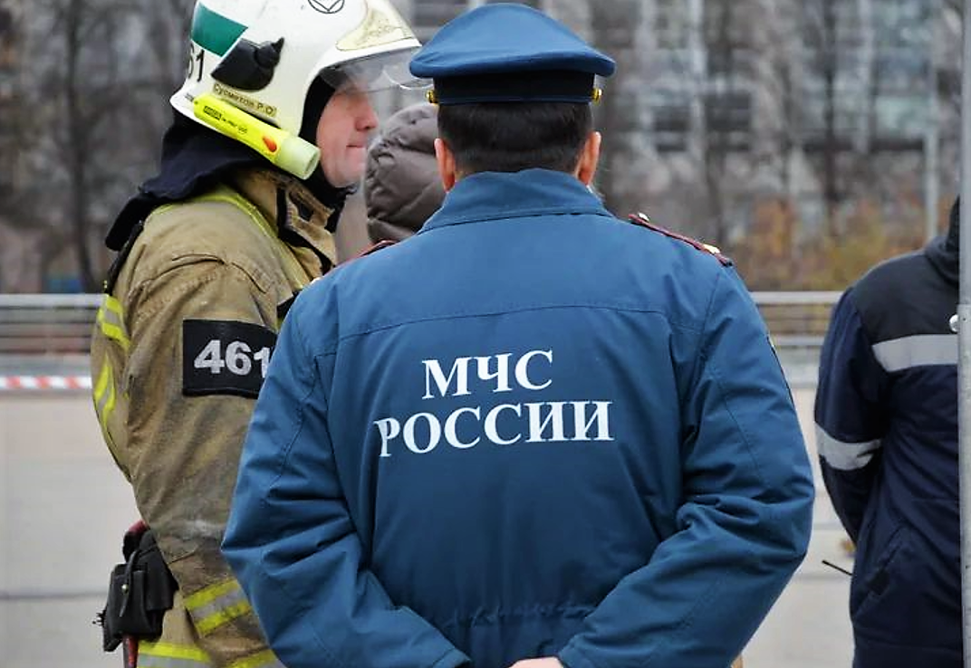 Пожарно-тактические учения в Большом Московском цирке