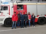 Обмен опытом: пожарные провели экскурсию для сотрудников Московского авиацентра