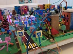 Ученики школы № 1354 создали макет «умного» светофора