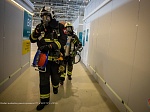 Московские пожарные отрабатывают взаимодействие с медперсоналом новых больниц