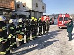 Тренировочное пожарно-тактическое учение по тушению условного пожара и проведению аварийно-спасательных работ 