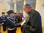 В День моряка-подводника, в Музее военной формы состоялся прием учащихся ГБОУ "Школа № 1161" в число кадетов морского класса