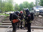Проведение практической противопожарной тренировки в «Красной Звезде»