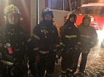 Отделение Кобры под руководством сержанта Д. М. Загвозкина выезжала в район 24 пожарно-спасательной части, где ребята помогали бороться с возгоранием гаражей во 2-м Нагатинском проезде