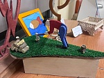 Интарсия, столик на шелковых ножках и богородская игрушка – работы детей на выставке «Мастерская технологий»