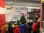 Пожарными 38 ПСЧ Управления по ЮЗАО г. Москвы проведена экскурсия
