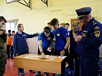 Кадеты приняли участие в Московском флешмобе к Дню образования ГО 