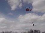 Новый пожарный вертолет приступил к тренировочным полетам