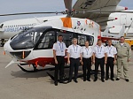 Московский авиацентр представил вертолет ВК117С-2 на XV Международном авиационно-космическом салоне