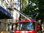 В колледже № 57 имени Героя Российской Федерации В. М. Максимчука прошли пожарные учения
