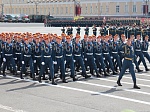В параде Победы на Красной площади принял участие парадный расчет МЧС России