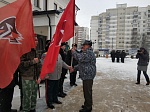Приём морских кадет школы № 1161 в ряды Всероссийского военно-патриотического общественного движения ЮНАРМИЯ