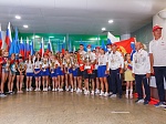 В Москве торжественно встретили юных победителей мирового первенства по пожарно-спасательному спорту