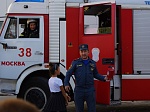 Пожарные показали школьникам что такое «Куб жизни»