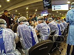 За неделю спасатели встретили в аэропортах столицы более полутора тысяч человек