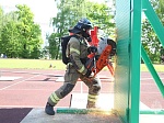 В столичном управлении МЧС России прошел смотр-конкурс на звание «Лучший пожарный»