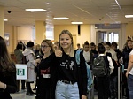 В школу №1368 для участия в Ломоносовском турнире съехались порядка двухсот учеников 4-10 классов из 12 столичных школ
