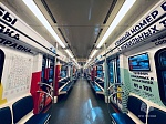 На рельсы Московского метро встал Поезд безопасности