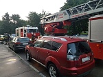 Пожарные спасли члена семьи
