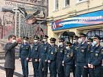 В столичном Главке МЧС встретили молодых офицеров