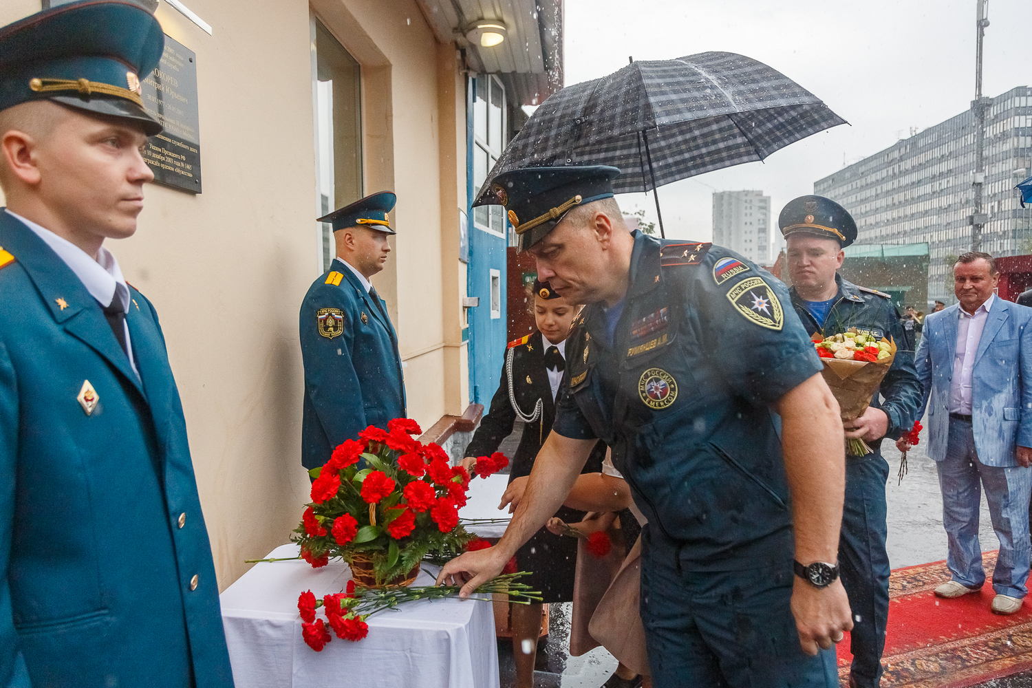 В Москве состоялось торжественное мероприятие, посвященное открытию мемориальной доски Дмитрия Кокорева
