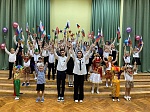 Команда школы №1368 подготовила для фестиваля «1+1» программу «Моя Москва, горжусь тобой!»